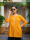 Baby Vol 5 By Passion Tree Rayon Printed Surat Short Ladies Top Wholesale Market
